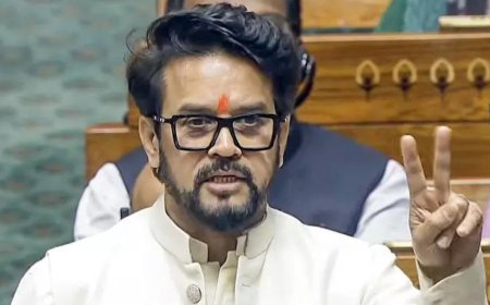 Anurag Thakur says TMC MP vapes in House, stirs uproar