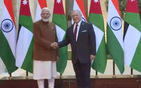 Jordan visit: PM Modi meets King Abdullah II in Amman; discusses Gaza, counter-terrorism