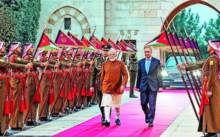 In Jordan, PM backs durable peace, stability in West Asia