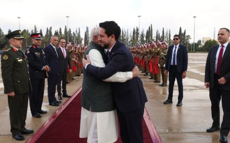 India-Jordan ties: PM Modi concludes landmark visit; thanks Crown Prince for airport farewell