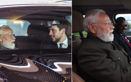 Royal welcome on foreign soil: PM Modi driven by Jordan Crown Prince, Ethiopian PM; ties on display