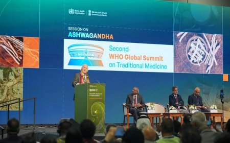 Ashwagandha gets global health focus at WHO summit in Delhi