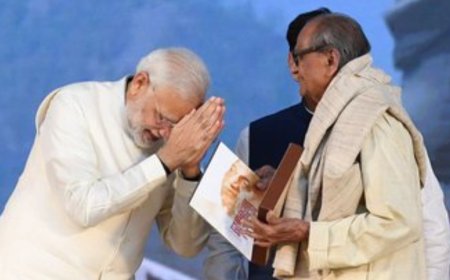 ‘Deeply saddened’: PM Modi condoles death of Statue of Unity creator Ram Sutar at 100; tributes pour in