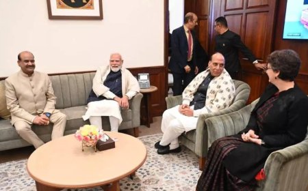 Winter session ends: OM Birla meets MPs as Parliament concludes; PM Modi, Priyanka in attendance