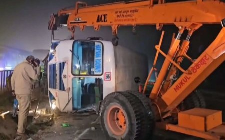 Anil Vij orders probe into roadways bus accident in Karnal; advisory on Fog Speed Limit reiterated