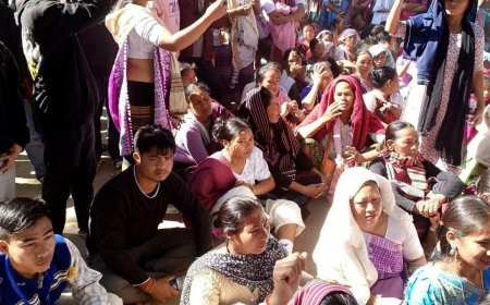 Protests erupt in Assam over attacks on minorities in Bangladesh