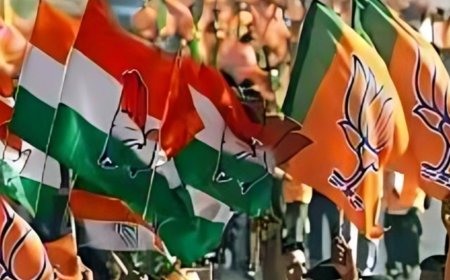 BJP shows 6,900 crore bank balance, Congress a mere 53 crore