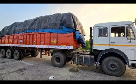 Fallen liquor truck uncorks loot in Gujarat