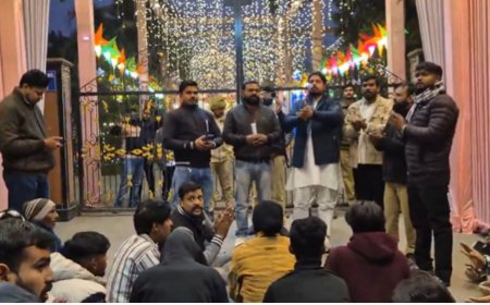 'Hurt Hindu sentiments': Bajrang Dal stages protest outside Bareilly church; video goes viral