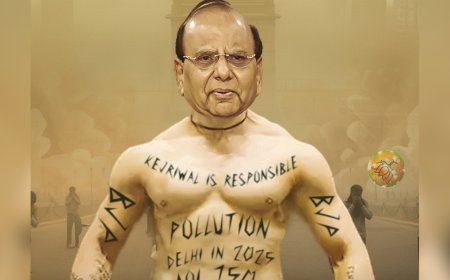 'New character unlocked': AAP's launches poster attack on Delhi LG; likens him with 'Ghajni'