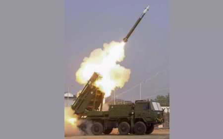 DRDO conducts Pinaka test: Maiden long-range guided rocket tested in Odisha; meets textbook precision