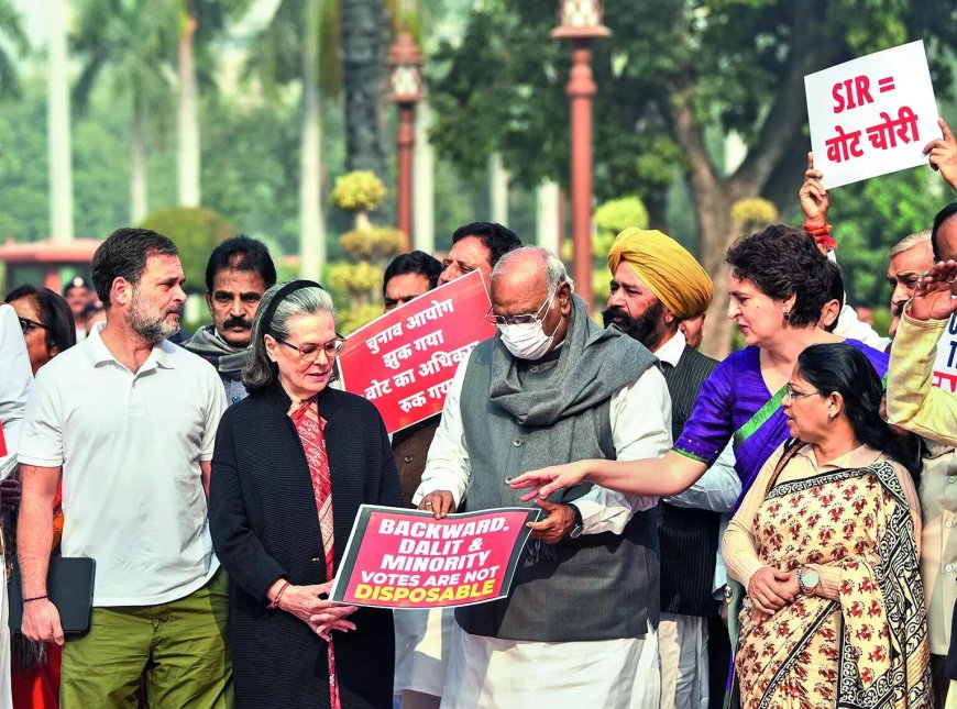 Parliament truce: Govt agrees to SIR debate on Dec 9; Rijiju blames oppn for logjam