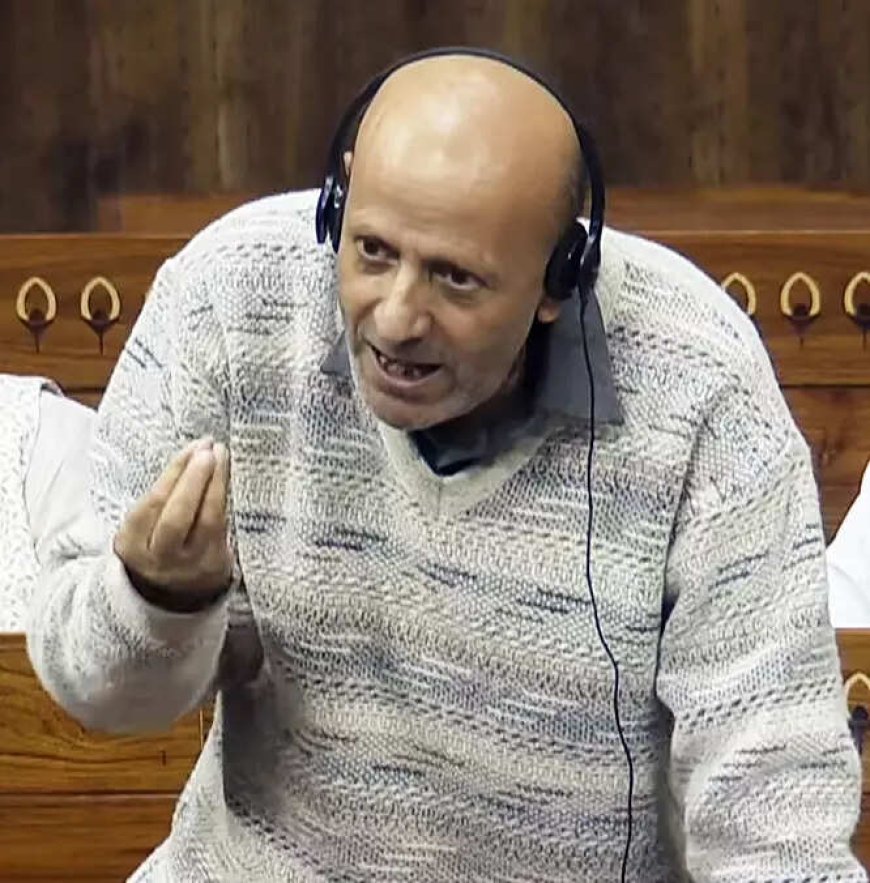 In Parliament, jailed MP Engineer Rashid calls himself ‘MP from Tihar Jail’
