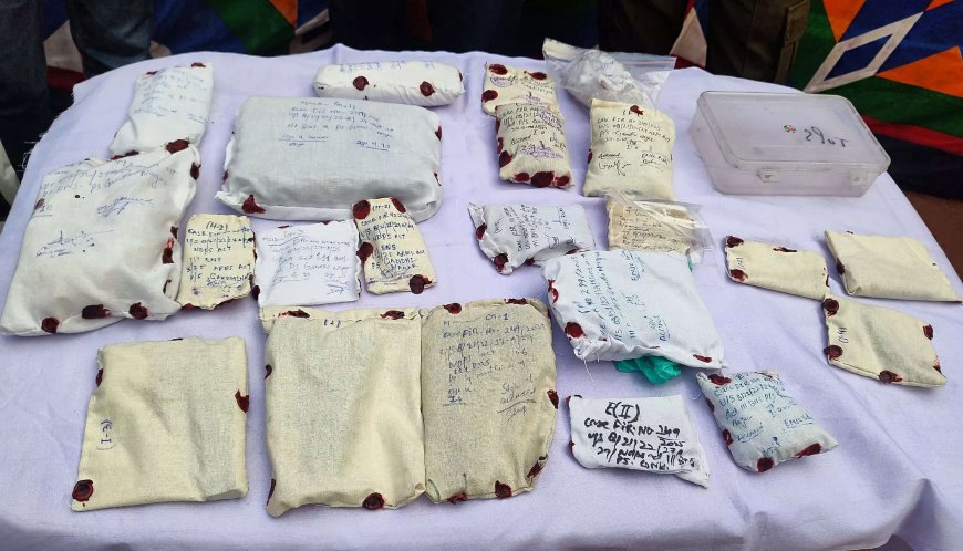 J&amp;K Police bust Pak-linked narco-terror syndicate; 6 held with 5kg heroin, 3 pistols