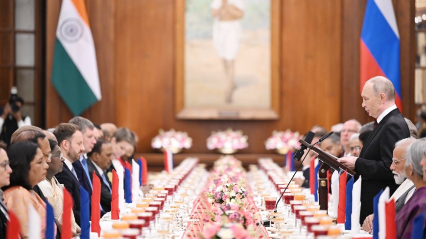 President Murmu’s banquet dinner for Putin: Jhol momo, saffron pulao, bharwan aloo &amp; more; what was on the menu