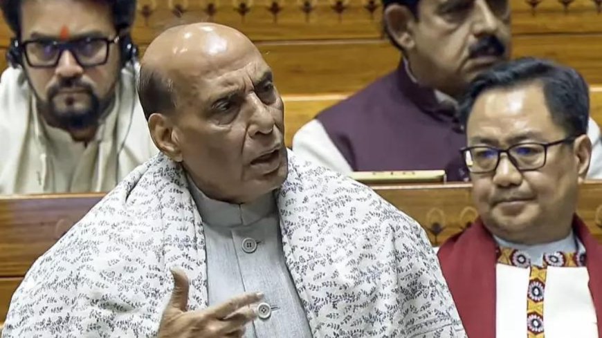 Give Vande Mataram same status as Jana Gana: Rajnath Singh
