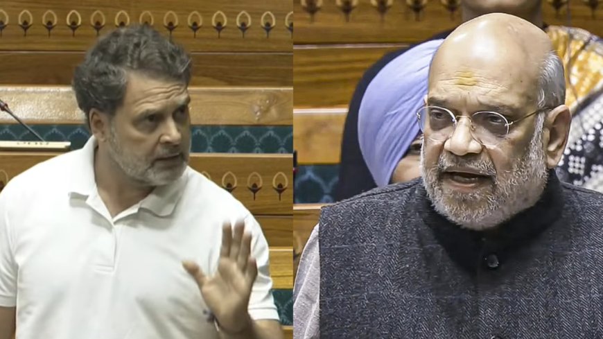 SIR row debate in Lok Sabha: Rahul Gandhi interrupts Amit Shah with 'open challenge'; gets 'I will decide' reply - watch
