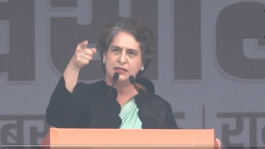 ‘Institutions being crushed’: Priyanka Gandhi hits out at BJP, EC over ‘vote-theft’; gives 'ballot paper' dare