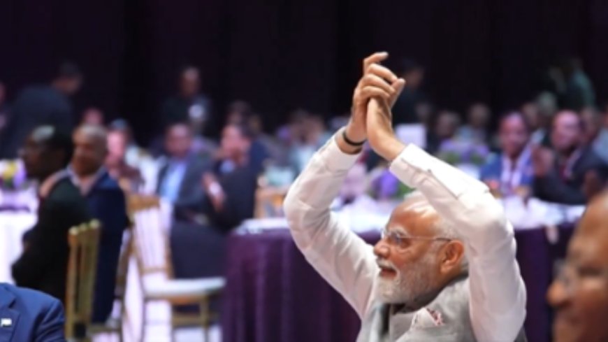 Watch: Ethiopian singers perform Vande Mataram rendition at banquet dinner; PM Modi applauds