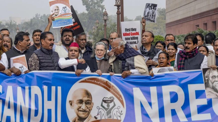 Lok Sabha passes 'G RAM G' bill amid fierce protests, opposition MPs tear copies