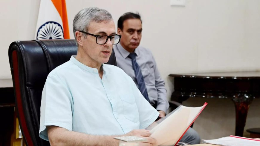 Omar praises Centre for allocating funds to Jammu &amp; Kashmir, complains about statehood