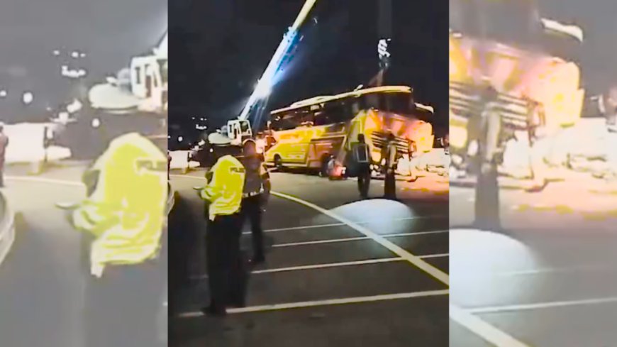 Indonesia bus crash: Driver loses control, hits barrier; 15 killed