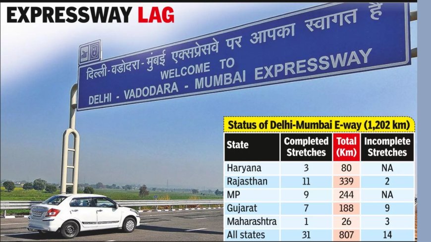 Pune company's Delhi-Mumbai express-way contract may be axed over delays
