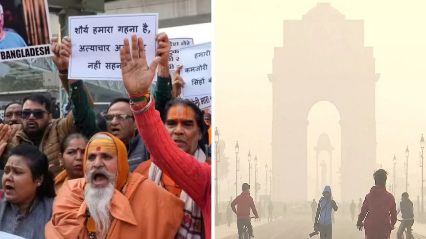 Evening news wrap: India slams attacks on minorities in Bangladesh; Centre defers GST cut on air purifiers &amp; more