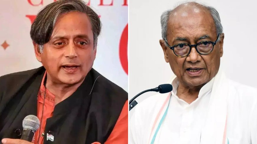 'We can learn': Shashi Tharoor’s 'discipline' retort to Digvijaya Singh’s RSS praise