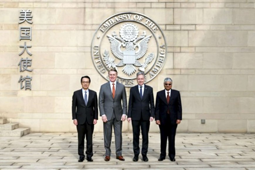 Envoys of Quad countries hold rare publicised meeting in Beijing