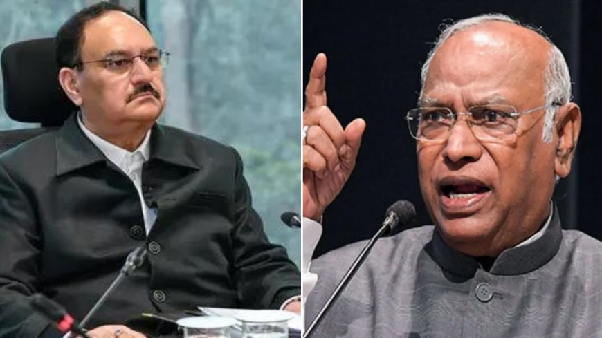 Spreading 'falsehood' against Modi govt: JP Nadda hits out at Mallikarjun Kharge; calls cong president ‘self-obsessed’