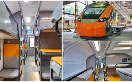 1st Vande Bharat sleeper to connect Guwahati to Howrah