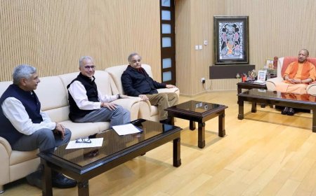 Industrial leaders meet Uttar Pradesh CM Yogi Adityanath to discuss investment