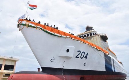 Def minister to commission Coast Guard’s 1st indigenously-built pollution control vessel