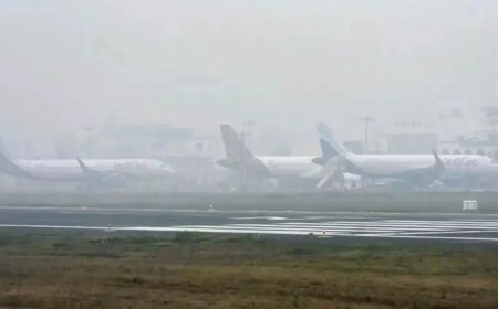 2 flights circle fog-hit Lucknow 28 times in 2 days, fail to land; returns to IGI airport