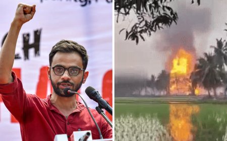 Evening news wrap: Supreme Court rejects Umar Khalid's bail in Delhi riots case; fire erupts at ONGC well in Andhra Pradesh &amp; more