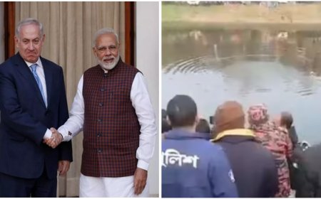 Evening news wrap: PM Modi, Netanyahu discuss strengthening India–Israel strategic ties; another Hindu man dies in Bangladesh &amp; more