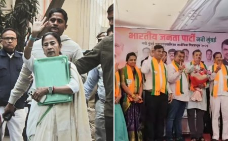 Evening news wrap: ED vs Mamata Banerjee in Bengal; Twelve suspended Maharashtra Congress corporators join BJP, and more