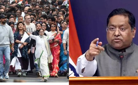 Evening news wrap: Mamata Banerjee leads march against ED raids; MEA rebuts US commerce secy's trade deal remarks and more