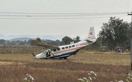 Cessna crashes in Odisha near Rourkela with 6 onboard; no casualties