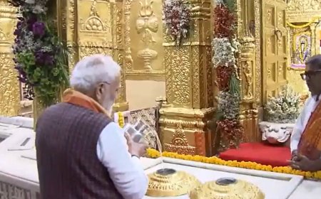 ‘Thousand years since first attack’: PM Modi at Somnath ‘swabiman parv’; shares pictures