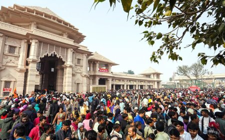 Kashmiri man detained at Ram Mandir: 'Attempted' to offer namaz; family claims mental illness