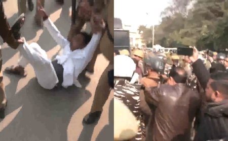 Watch: NSUI protests against VB-GRAMG scheme in UP; security tightened in Varanasi, Lucknow