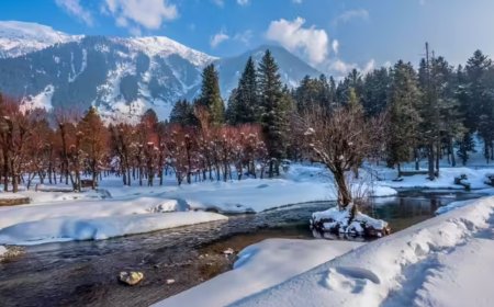 Frozen waterfall, heli-skiing in Gulmarg, help Kashmir bring back tourists