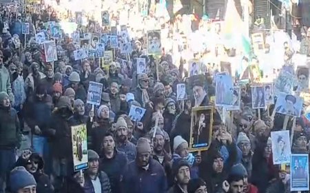 Pro-Iran rallies swell in Kargil as UP Shia clerics urge government to support Tehran