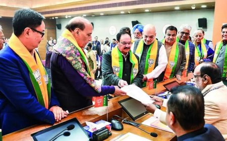 Nitin Nabin sole candidate in fray for BJP president’s post, all set to take over today