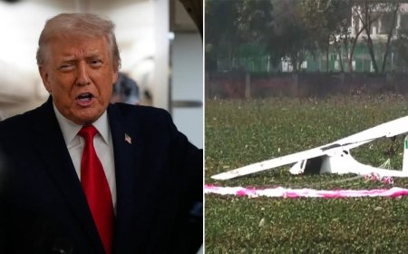 Evening news wrap: Trump lands in Switzerland ahead of Davos address; IAF aircraft makes 'forced landing' in UP, and more