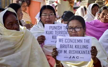 Meitei visiting Kuki fiancee shot dead on camera
