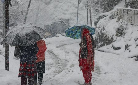 Snow &amp; winds bring chaos to J&amp;K: Roads blocked, flights paused, power hit, schools shut