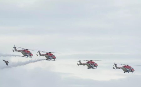 IAF's Sarang helicopter team to perform at Singapore airshow